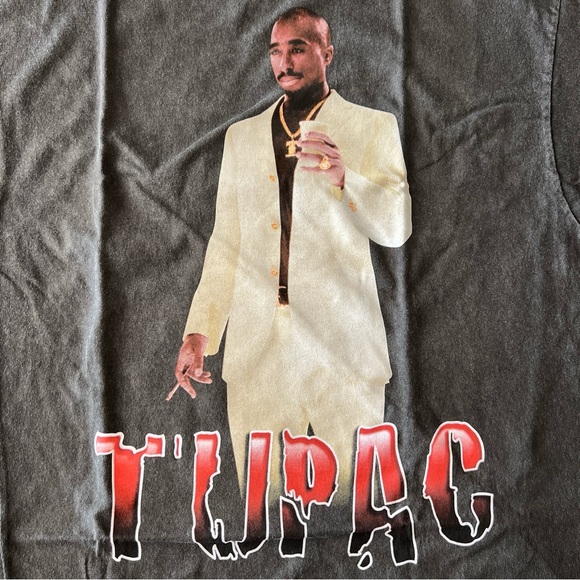 NEW Tupac Thug Life Tee Urban Outfitters Size XL - Picture 5 of 7